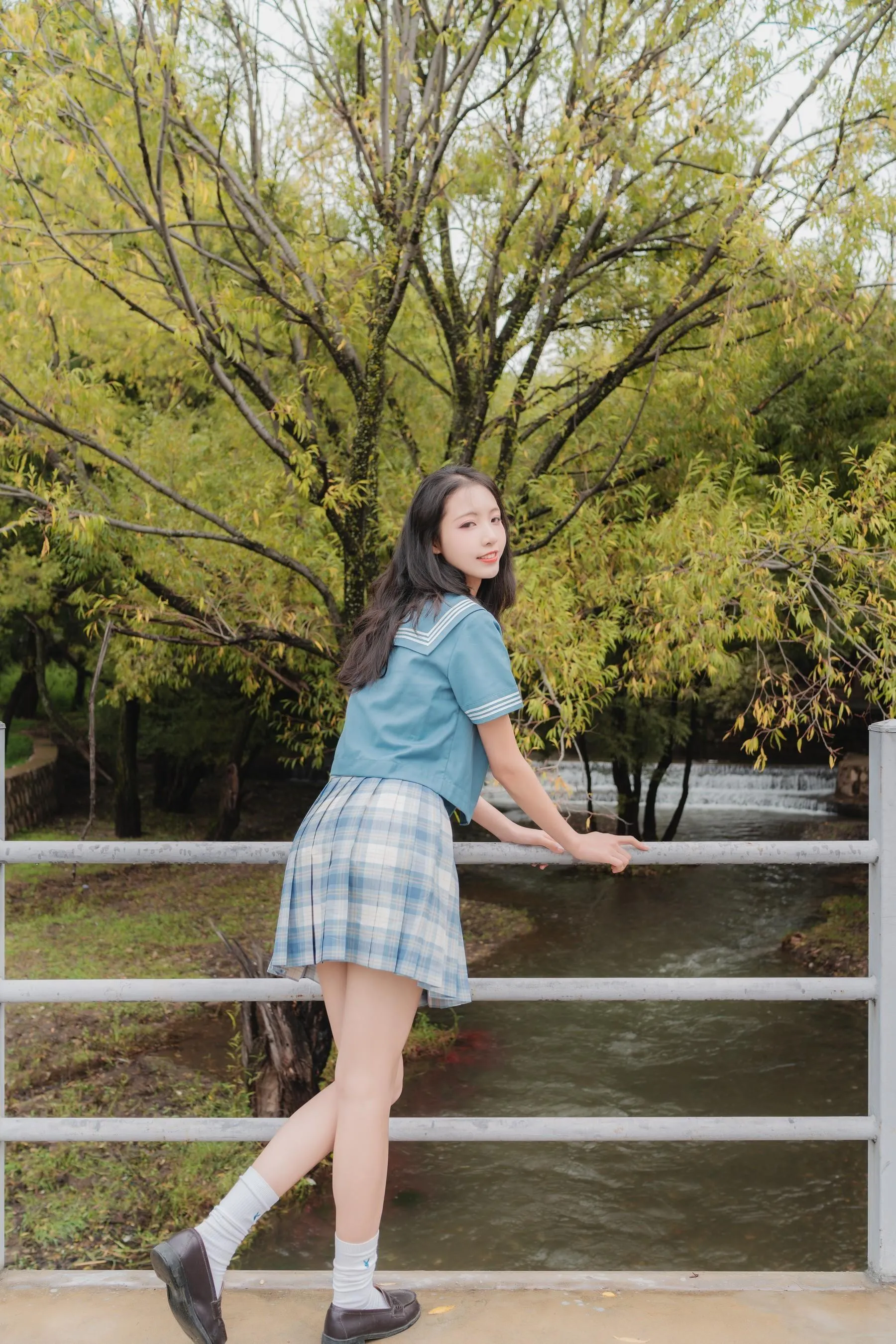 西瓜少女 NO.001 丽江写真JK [45P]插图7